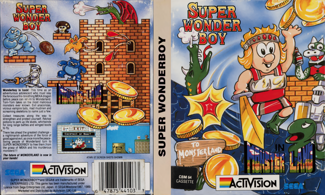 Super Wonderboy — box-texture (EU)