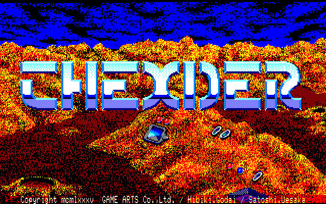 Thexder — sstitle (JP)