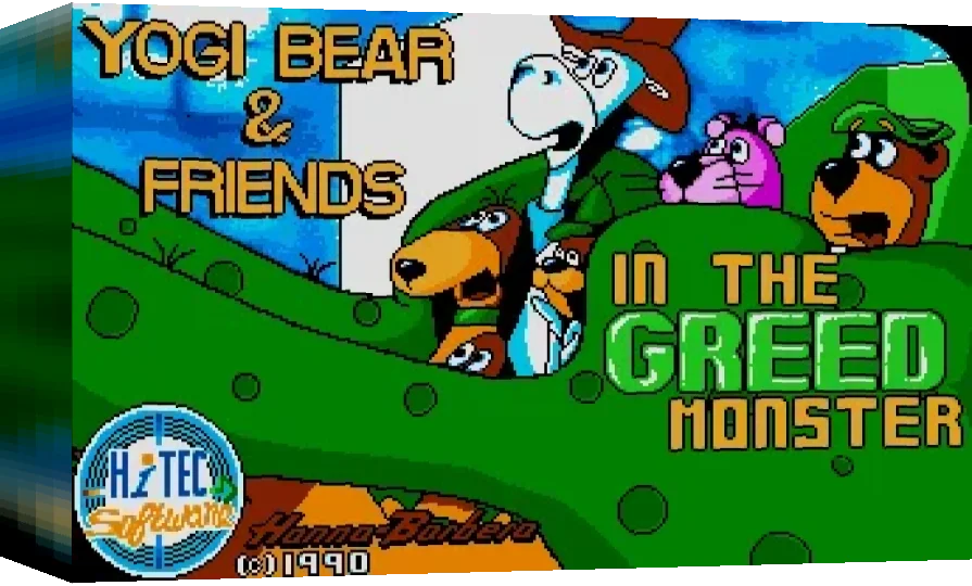 Yogi Bear And Friends In the Greed Monster — box-3D (WOR)