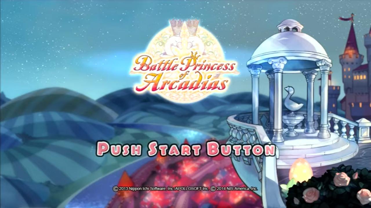 Battle Princess of Arcadias — sstitle (US)
