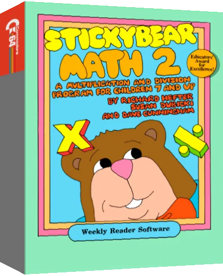 Stickybear Math II — box-3D (US)