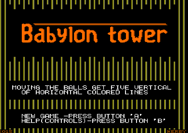 Babylon Tower — sstitle (WOR)