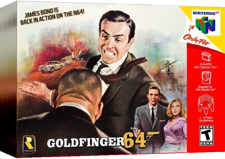 GoldFinger 64 — box-3D (US)