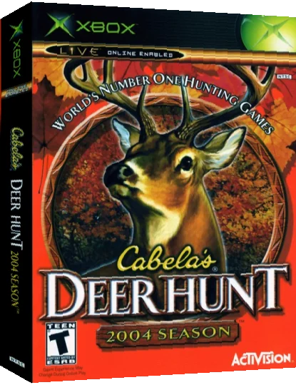 Cabela's Deer Hunt - 2004 Season — box-3D (US)