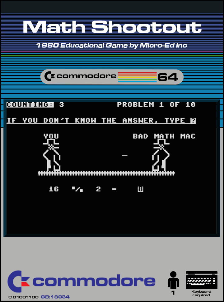 Math Shootout box art