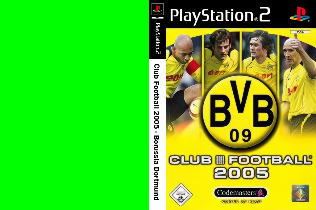 Club Football 2005 - Borussia Dortmund — box-texture (DE)