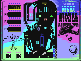 Night Mission Pinball Extended — ss (WOR)