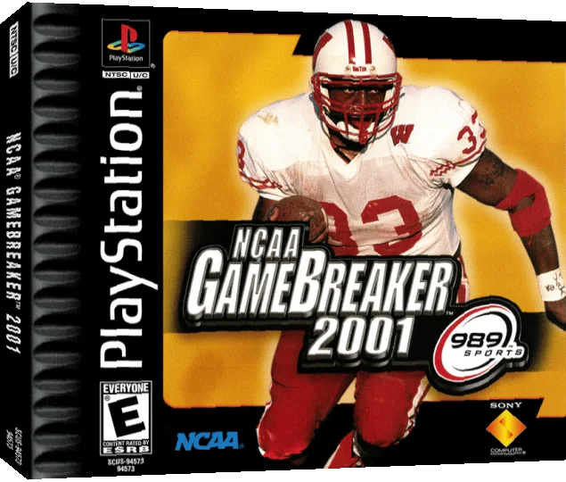 Ncaa Gamebreaker 2001 — box-3D (US)