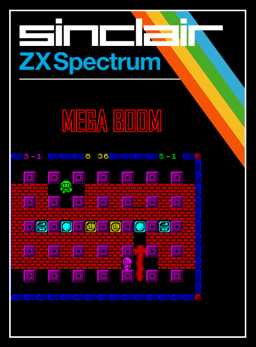Mega Boom box art