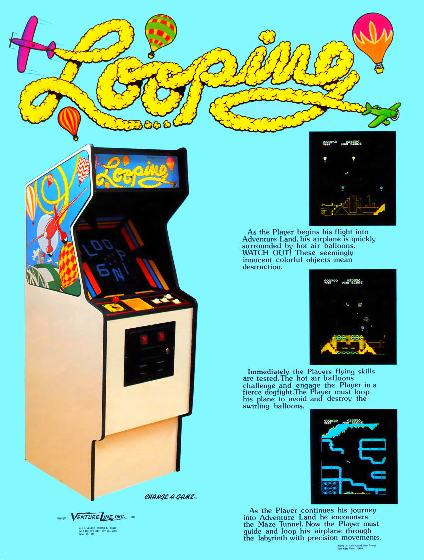 Looping box art