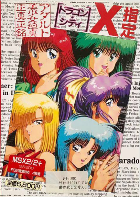 Dragon City X Shitei box art