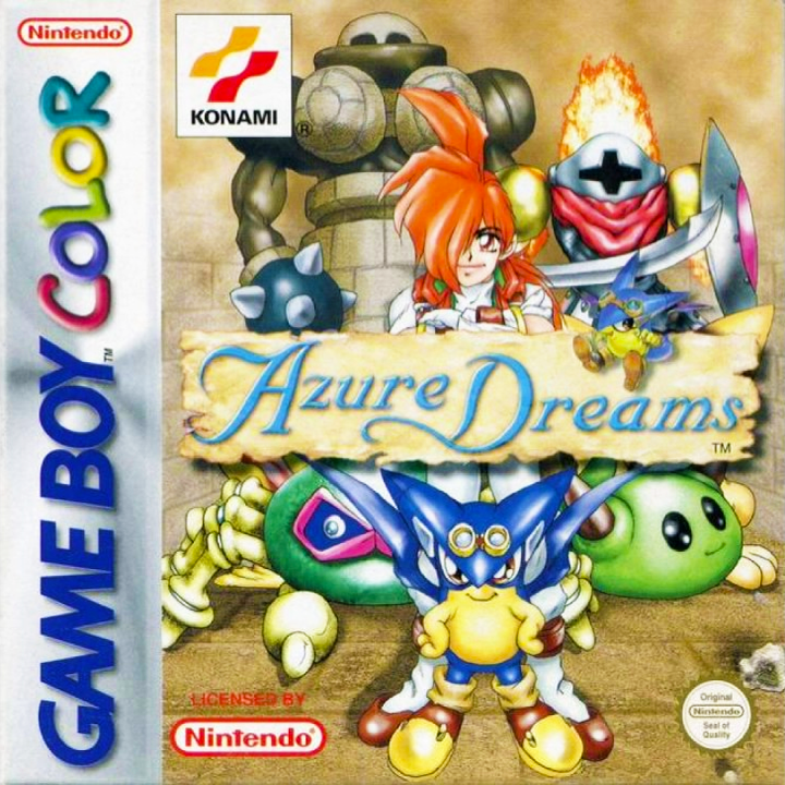 Azure Dreams — box-2D (EU)