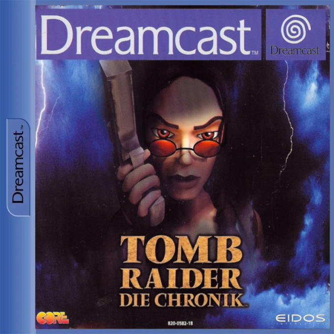 Tomb Raider Chronicles — box-2D (DE)