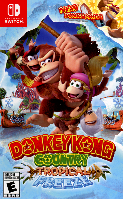 Donkey Kong Country - Tropical Freeze — box-2D (CA)