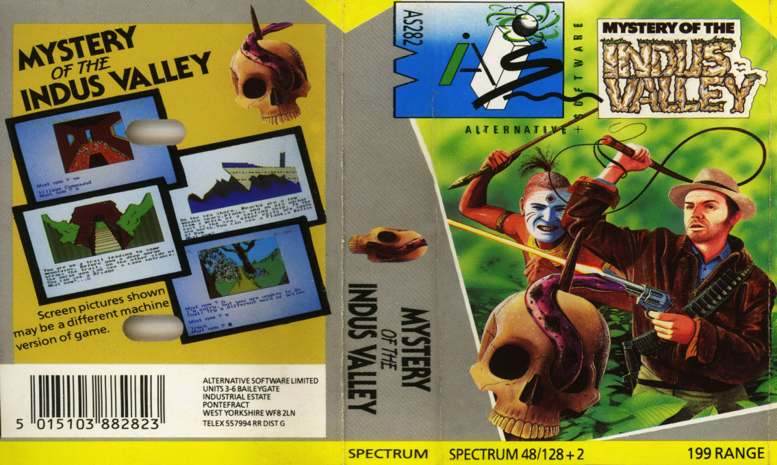 Mystery Of The Indus Valleys — box-texture (EU)
