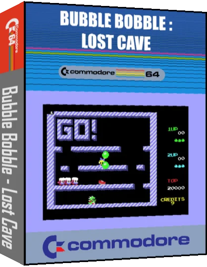 Bubble Bobble - Lost Cave — box-3D (CUS)
