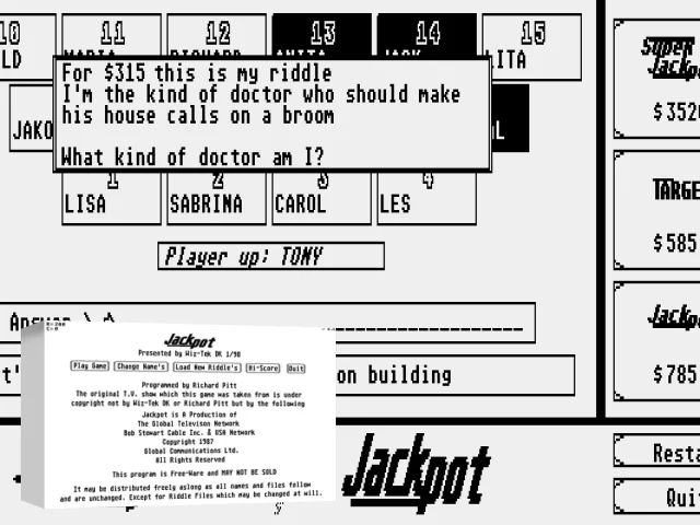 Jackpot — mixrbv2 (WOR)