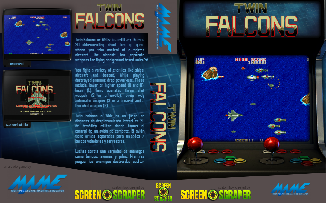 Twin Falcons — box-texture (SS)