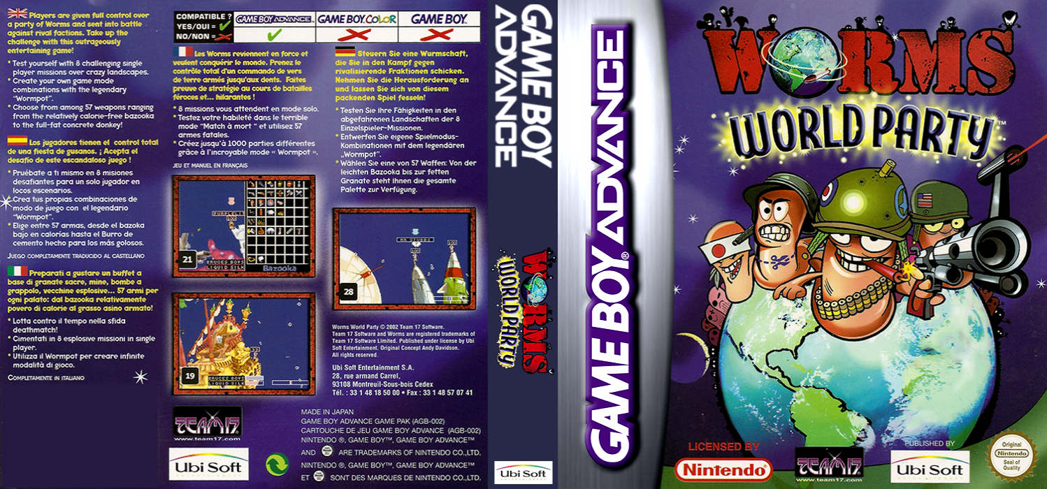 Worms - World Party — box-texture (EU)