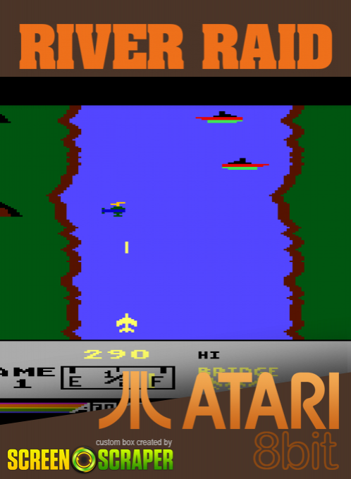 River Raid — box-2D (SS)