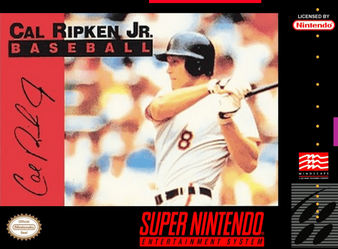 Cal Ripken Jr. Baseball box art