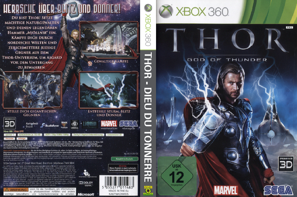 Thor - God of Thunder — box-texture (DE)
