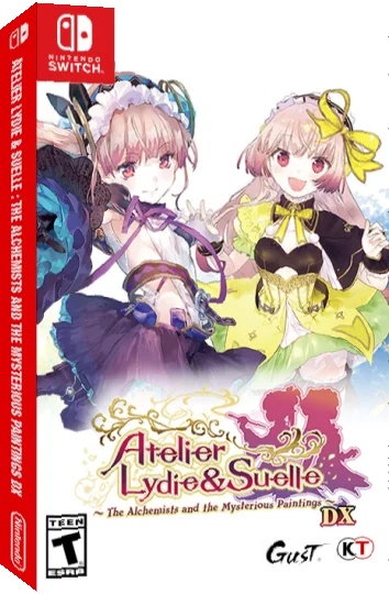 Atelier Lydie and Suelle - The Alchemists and the Mysterious Paintings DX — box-3D (US)