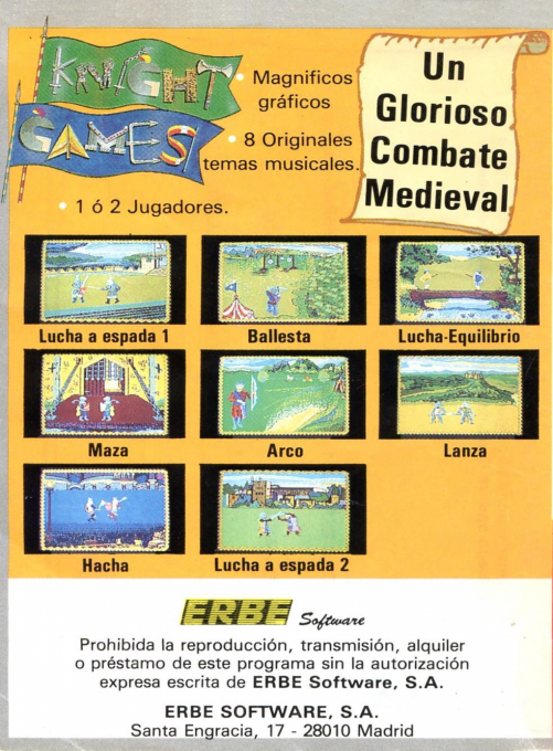 Knight Games — box-2D-back (SP)
