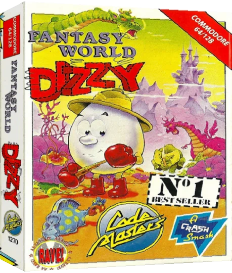 Fantasy World Dizzy — box-3D (EU)