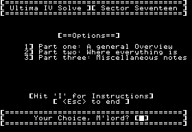 Ultima IV Solve Disk — ss (WOR)