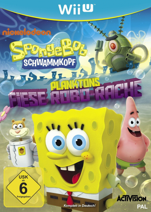 SpongeBob SquarePants - Plankton's Robotic Revenge — box-2D (DE)