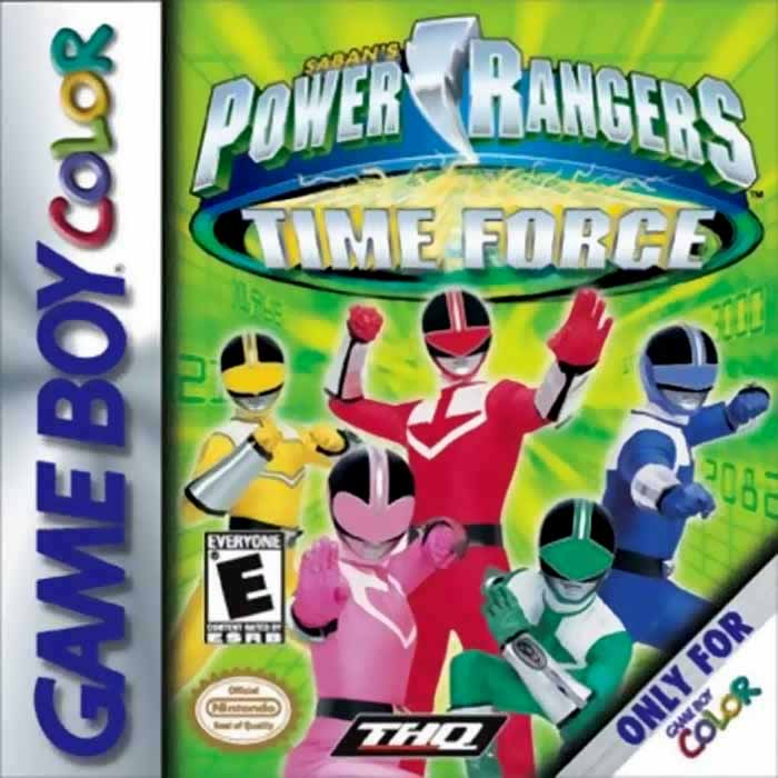 Power Rangers : Time Force box art