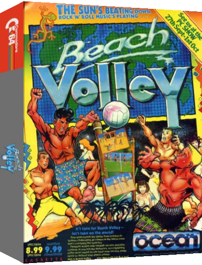 Beach Volleyball — box-3D (EU)