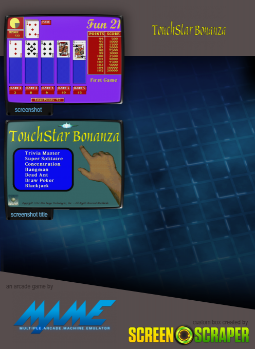 Touchstar Bonanza — box-2D-back (SS)