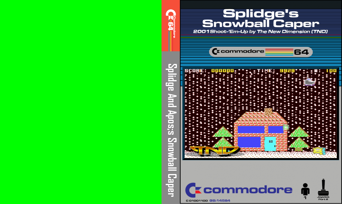 Splidge's Snowball Caper — box-texture (CUS)
