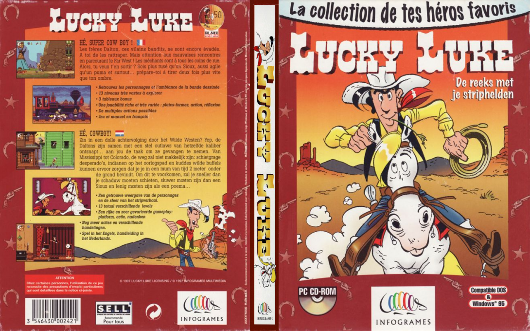 Lucky Luke — box-texture (EU)