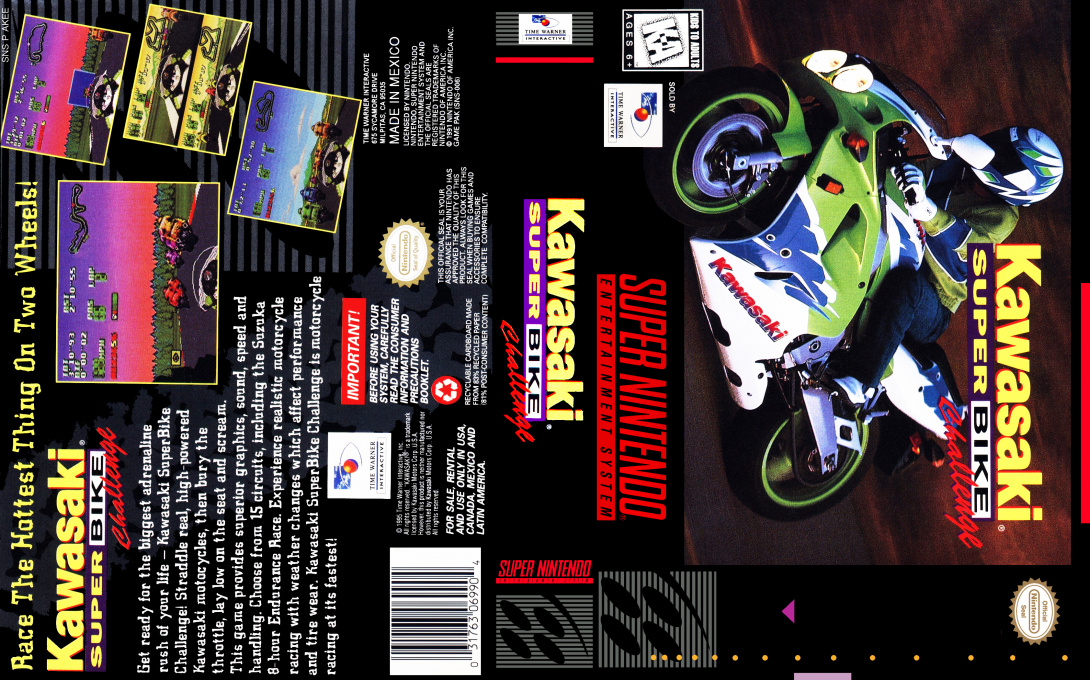 Kawasaki Superbike Challenge — box-texture (US)