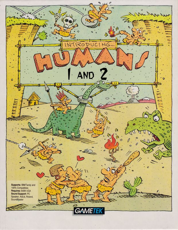 Humans 1 And 2 box art