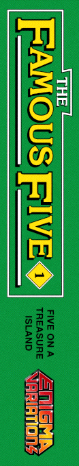 Famous Five, The - Five On A Treasure Island — box-2D-side (EU)