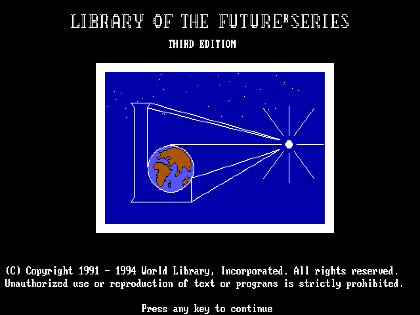 Library of the Future — sstitle (WOR)
