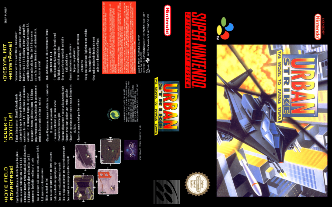 Urban Strike — box-texture (EU)