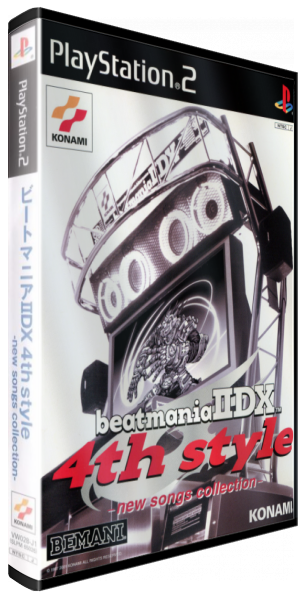 Beatmania II DX 4th Style - New Songs Collection — box-3D (JP)