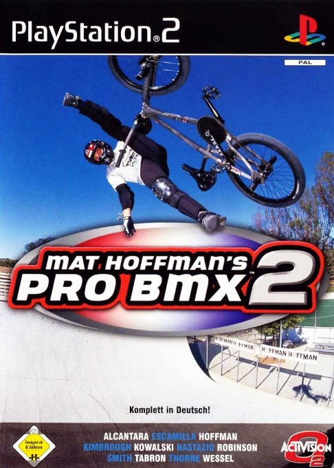 Mat Hoffman's Pro BMX 2003 — box-2D (DE)