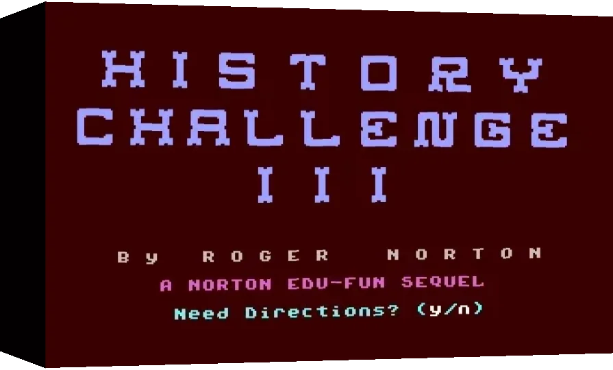 History Challenge III — box-3D (WOR)