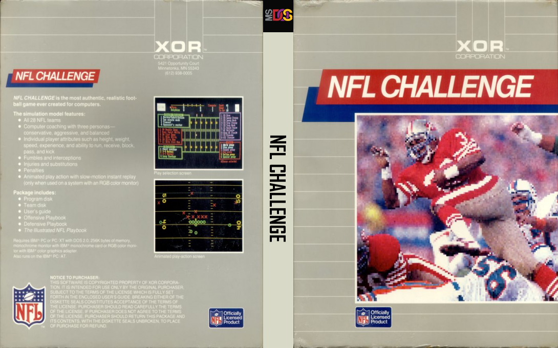 NFL Challenge — box-texture (US)