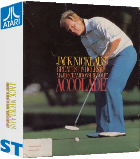 Jack Nicklaus' Greatest 18 Holes Of Major Championship Golf — box-3D (US)