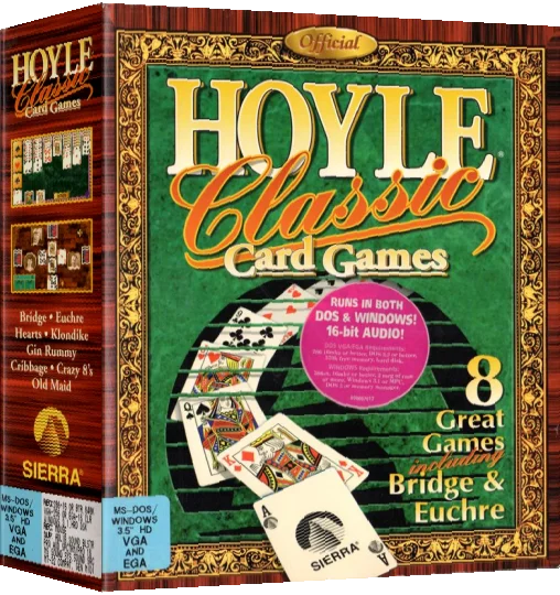 Hoyle Classic Card Games — box-3D (US)