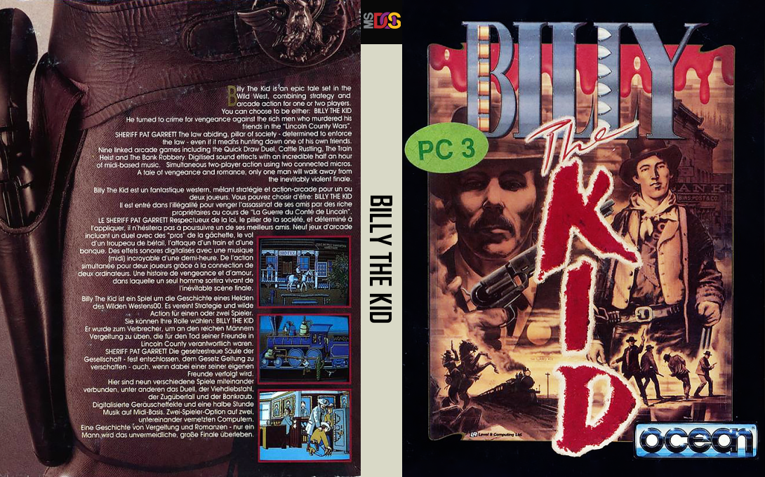 Billy The Kid — box-texture (EU)