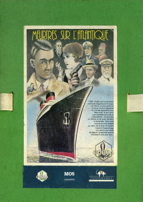 Meurtres Sur L'atlantique box art