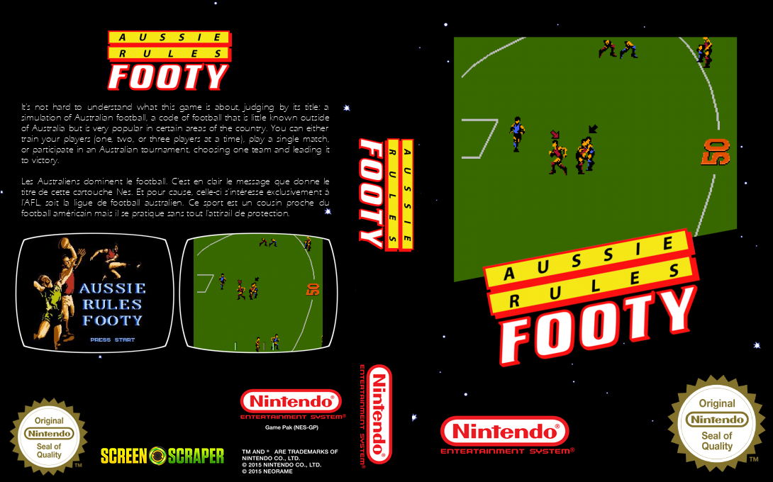 Aussie Rules Footy — box-texture (SS)